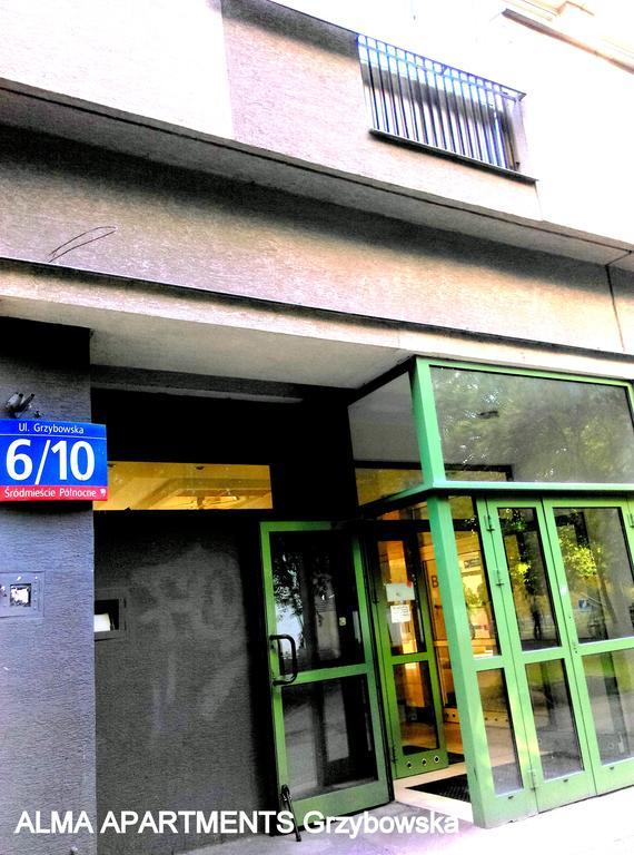Alma Apartments Grzybowska Varsavia Esterno foto